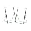 Nicola Spring Metallic Photo Frames - 8" x 8" - Pack of 2