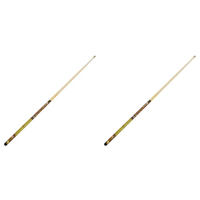 2PK Formula Sports Rumpus Kids 48 Inch Wooden Cue Stick - Tiger