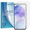 2 Pack MEZON Samsung Galaxy A35 5G Clear Tempered Glass Screen Protectors