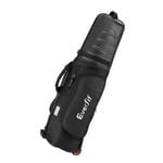 Everfit Foldable Golf Travel Bag w/Roller - Black