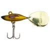 30mm FishArt Torpedo Gold Spinner Bait Fishing Lure - 12g Sinking Spinner