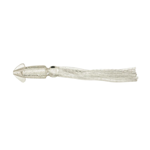 Fish Arrow Flash J Squid 3.5" SW Soft Plastic Fishing Lure 06 Clear Dot Glow