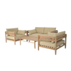 Ruby 4-Piece Outdoor Lounge Set Beige