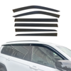 AUSGO Luxury Weather Shields for Jeep Grand Cherokee L WL 7-Seat 2021-Onwards Weathershields Window Visors Wind Deflectors