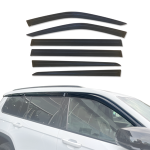 AUSGO Luxury Weather Shields for Jeep Grand Cherokee L WL 7-Seat 2021-Onwards Weathershields Window Visors Wind Deflectors