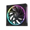 DeepCool FL12 120mm Unique ARGB Fans, Low Noise, 4-pin PWM, Fluid Dynamic Bearing, Addressable RGB LED