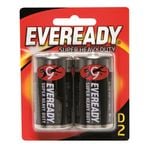 Eveready D Super Heavy Duty Battery - 2 Pack