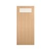 Woodcraft 2040 x 820 x 40mm Entrance Door Frosted Safety Glass SD52
