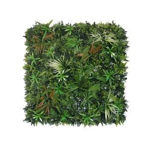 UN-REAL 100cm Spider Fern Artificial Hedge Tile