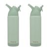2PK Porto Atlas Vacuumed Insulated Water Bottle 700ml Mint