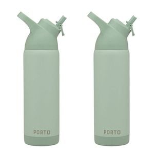 2PK Porto Atlas Vacuumed Insulated Water Bottle 700ml Mint