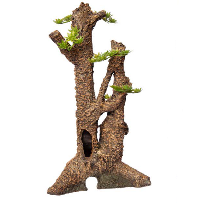 Aqua One Umbrella Pine Stump Large Ornament 19.5x16x34cm (37476L)