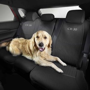 Genuine Mazda CX-30 DM Rear Seat Cover Black Neoprene Accessory Part DM11ACSCR