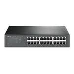 TP-Link TL-SG1024D 24-Port Gigabit Desktop/Rackmount Unmanaged Switch energy-efficient Supports MAC Plug & play 48Gbps Switching