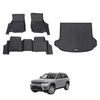 AUSGO Floor Mats & Boot Liner Set for Jeep Grand Cherokee WL Series 5-Seat 2022-Onwards Car Floor Liners Cargo Mat