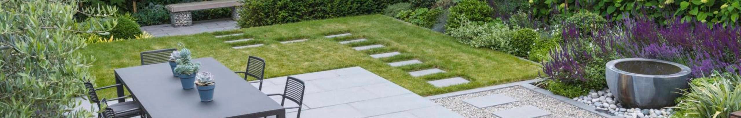 Outdoor area with pavers and outdoor setting