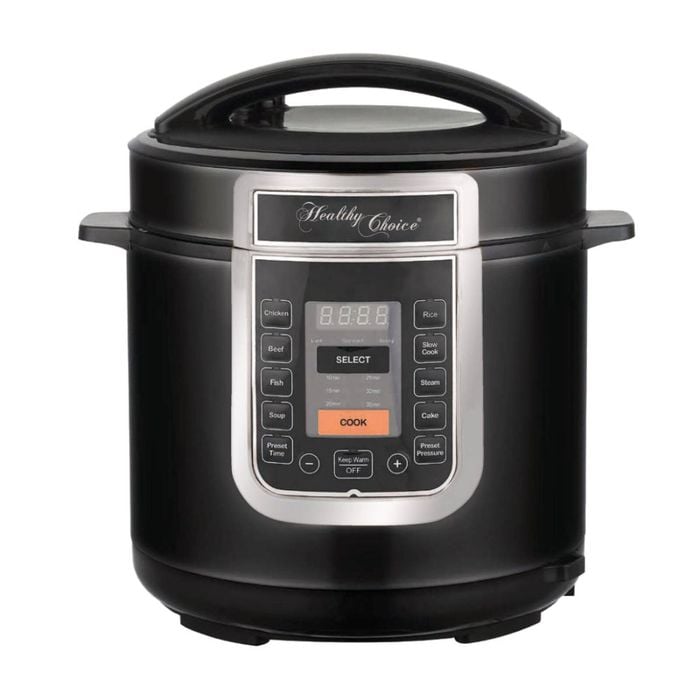 Healthy Choice Ceramic Coated Pfas Free Automatic Pressure Cooker 6l