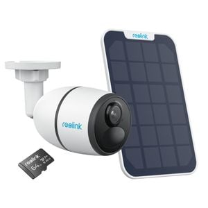 Reolink Go Series G330 With Solar Panel 4MP Outdoor Battery Camera 4G LTE Network Person / Vehicle/Animal Detection