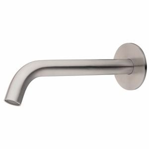 Foreno Brushed Stainless Steel E-Steel Minimal Bath Spout