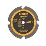 DeWALT Extreme 115mm x 4T PCD Fibre Cement Sheet Circular Saw Blade