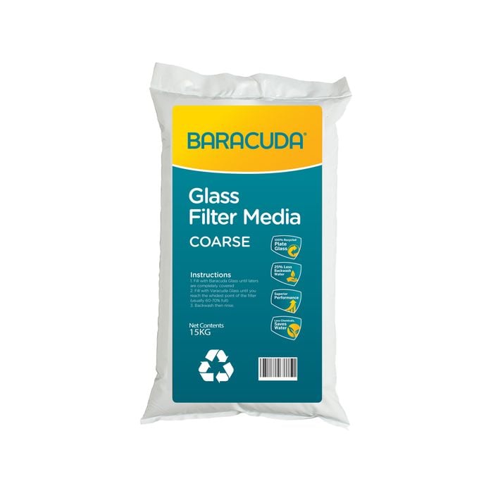 Baracuda 15kg Course Glass Filtration Media