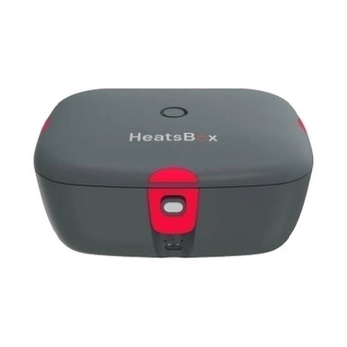 Heatsbox Go Battery Portable Smart Heated Lunchbox - Grey