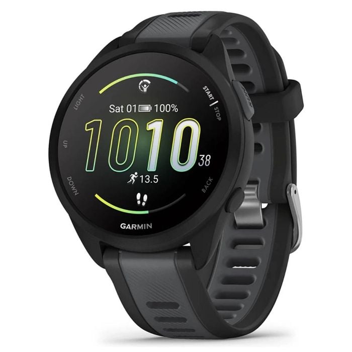 Garmin Forerunner 165 Music Gps Running Smartwatch - Black/slate Grey