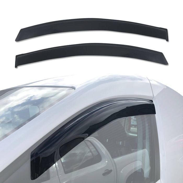 AUSGO Weather Shields for Volkswagen Caddy 2005-2020 Weathershields Window Visors Wind Deflectors