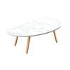 SOGA 80x40 Stone Coffee Table
