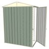 Build-a-Shed 1.5 x 0.8 x 2.3m Gable Shed with Single Hinged Side Door - Green