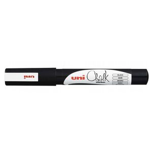 Uni Bullet Tip Chalk Marker 1.3mm (Black)