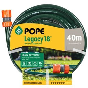 Pope 18mm x 40m Legacy Garden Hose