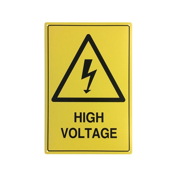 Brutus 450 x 300mm High Voltage Plastic Sign