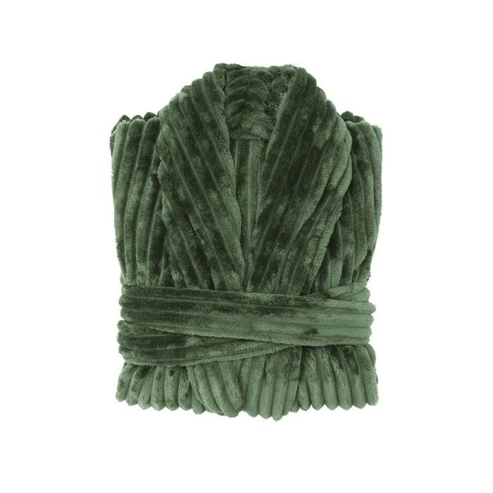 Bambury Channel Fleece Robe - Juniper - Medium/large