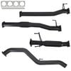 Ignite Exhausts Dpf Back For Isuzu D-max 3l 3" With Hotdog 409 Stainless Steel