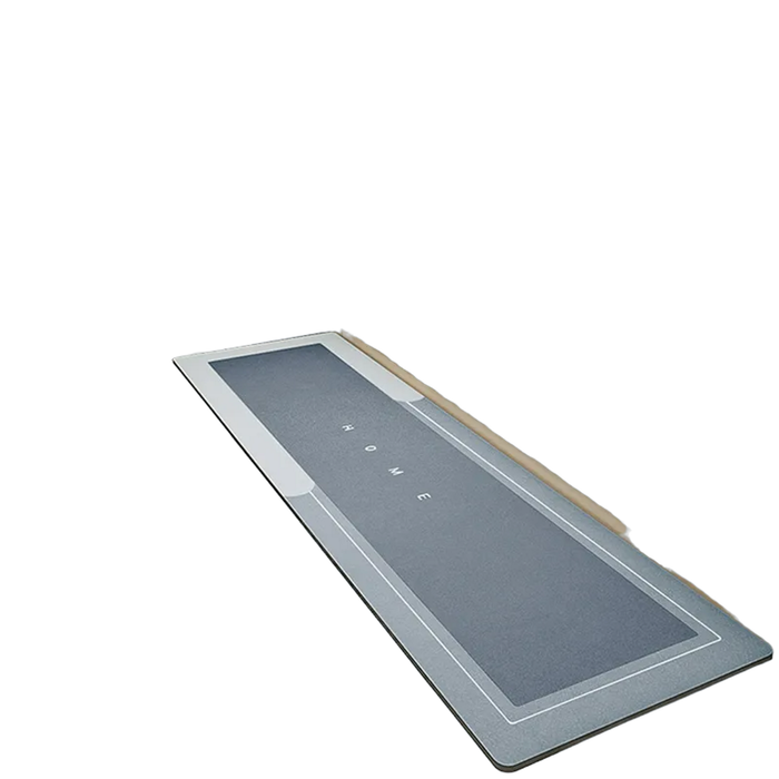 Lifebay Luxury Diatom Mud Soft Rug - 50X160cm (Blue Grey)