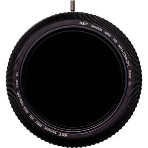 H&Y Filters RevoRing Variable ND3 - ND1000 & Circular Polarizer Filter 37-49mm