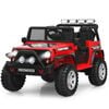 Costway 12v Kids Ride On Car Electric Ride-on Truck Vehicle Toy Red