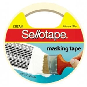 Sello Cream Masking Tape (24mmx50m)