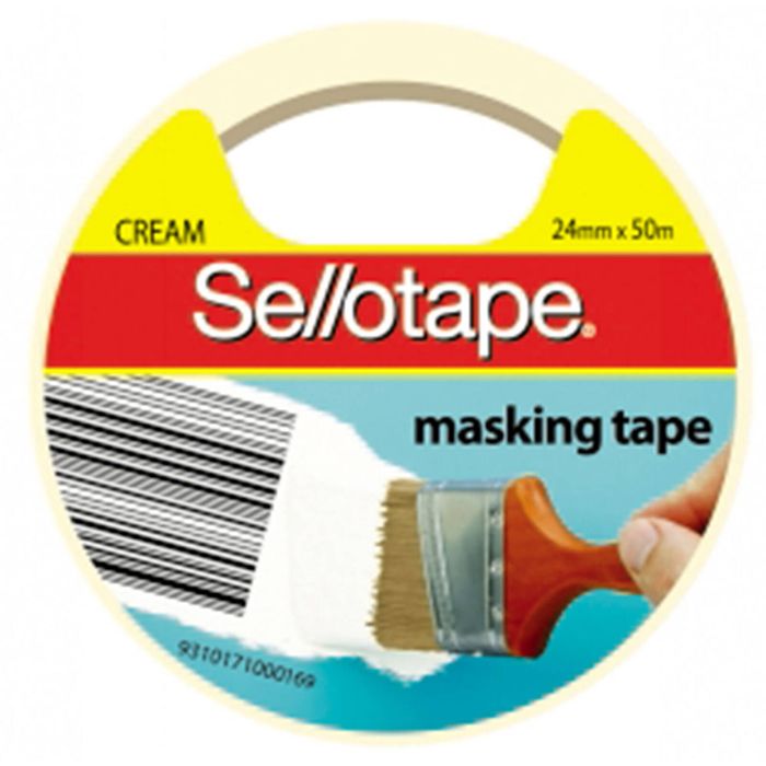 Sello Cream Masking Tape (24mmx50m)