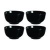 4pc Luminarc Diwali Cereal Bowl 15x8cm Serveware Opal Glass Black