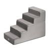Petzly Dog Ramp Steps Pet Stairs Portable Indoor For Bed Sofa Couch