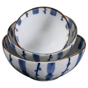 Omotenashi Futo Hoso Nested Bowl Set of 3