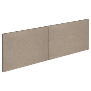 Kaboodle 950mm Raw Board Modern Overhead Door - 2 Pack