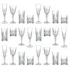 RCR Crystal 24pc Melodia Glassware Set
