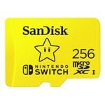 SanDisk 256GB Class 3 Nintendo Switch gaming console Micro SD Card