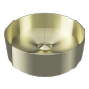 New England Joinery 360mm Brushed Gold Luxe Basin - Brushed Gold