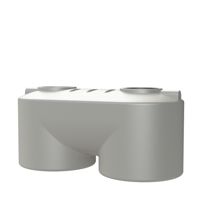 Melro Tanks 3000L Birch Grey Slimline 3010 Squat Poly Water Tank
