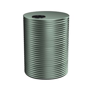 Kingspan 8000L Round Steel Water Tank - 2400mm x 1860mm Cottage Green