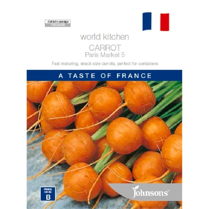 Johnsons Seed Carrot Paris Market World Kitchen